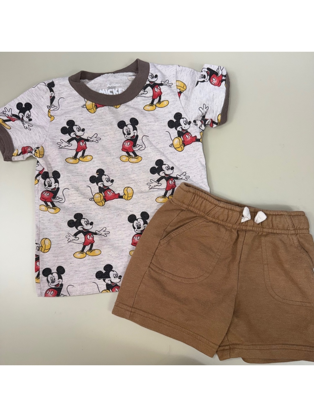 Disney Mickey Mouse & Cat & Jack 12M Outfit Set